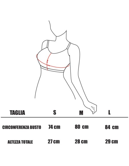 TOP GLADIUS VIÉS STRIPS