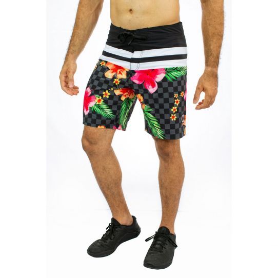 PANTALONCINI GLADIUS "NERO FLOREALE"