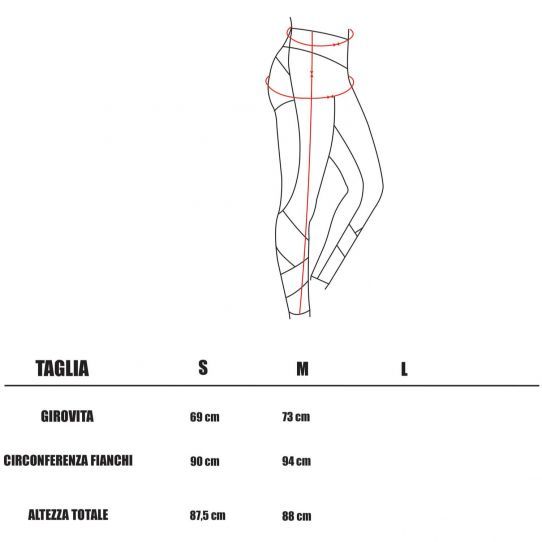 LEGGINS GLADIUS ZIG ZAG