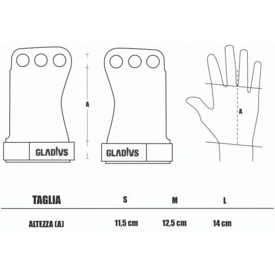 GYMNASTIC GRIP 3-FINGER GLADIUS
