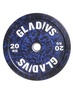 DISCO HI-IMPACT BUMPER PLATE 20KG | Gladius