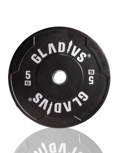 DISCHI BUMPER PLATE BLACK 5KG | Gladius