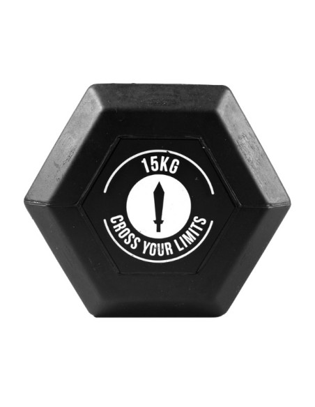 MANUBRIO HEX GOMMATO 17,5KG | Gladius Europe