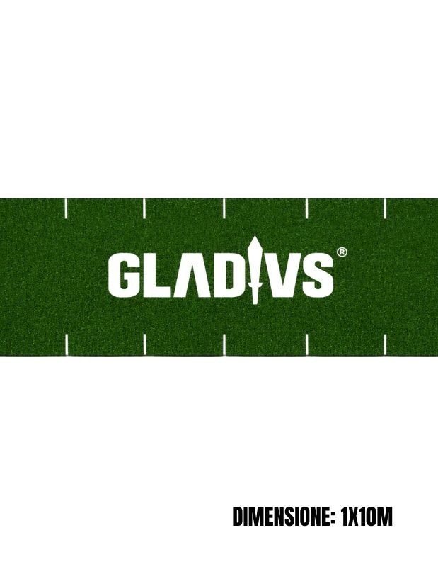 ERBA SINTETICA VERDE 1X10 | Gladius Europe