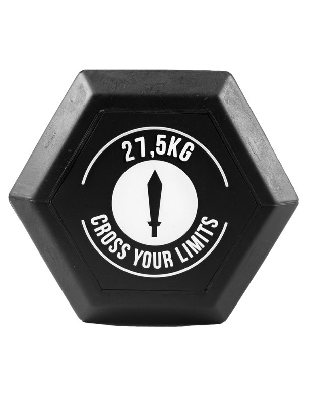 MANUBRIO HEX GOMMATO 27,5KG | Gladius Europe