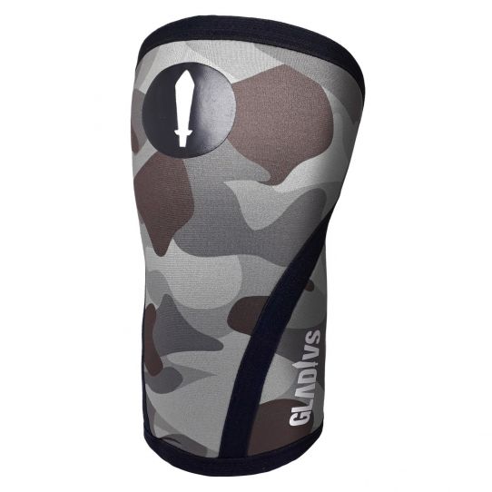 KNEE SLEEVE 7 mm GREY CAMO