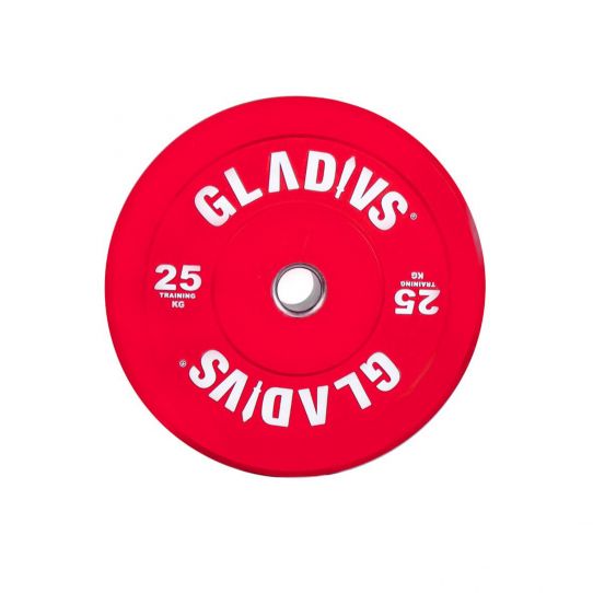 BUMPER PLATE COLOUR GLADIUS - 25kg (1PC)